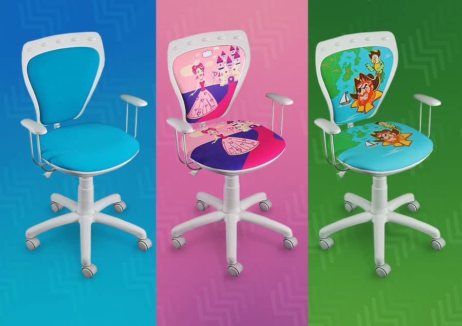 Ministyle Cartoons - bajkowe krzesła dla dzieci