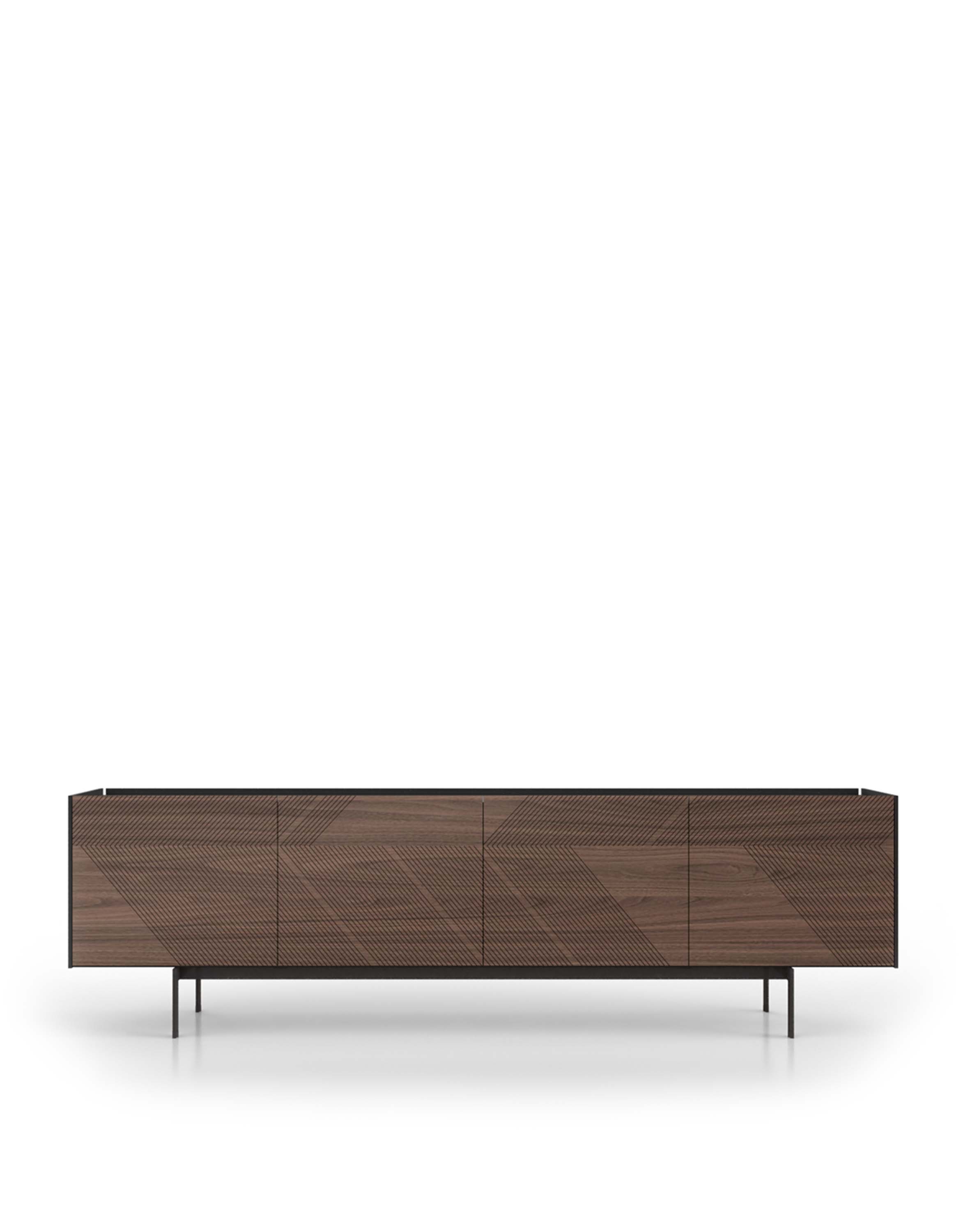 Komoda Raggio RTV orzech