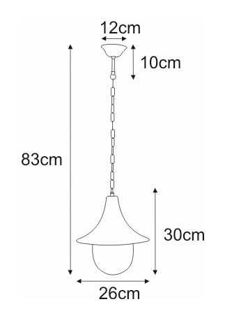 lampa ogrodowa K-8131