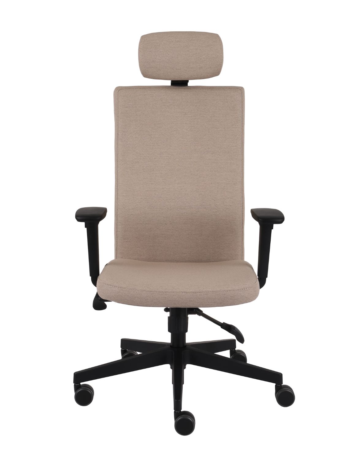 krzesło biurowe team plus hd black z zagłówkiem