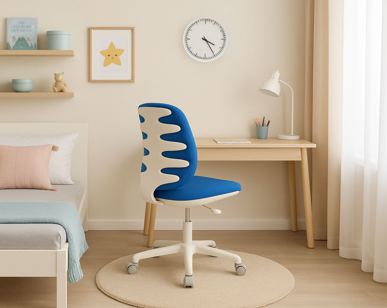 Active White Niebieski