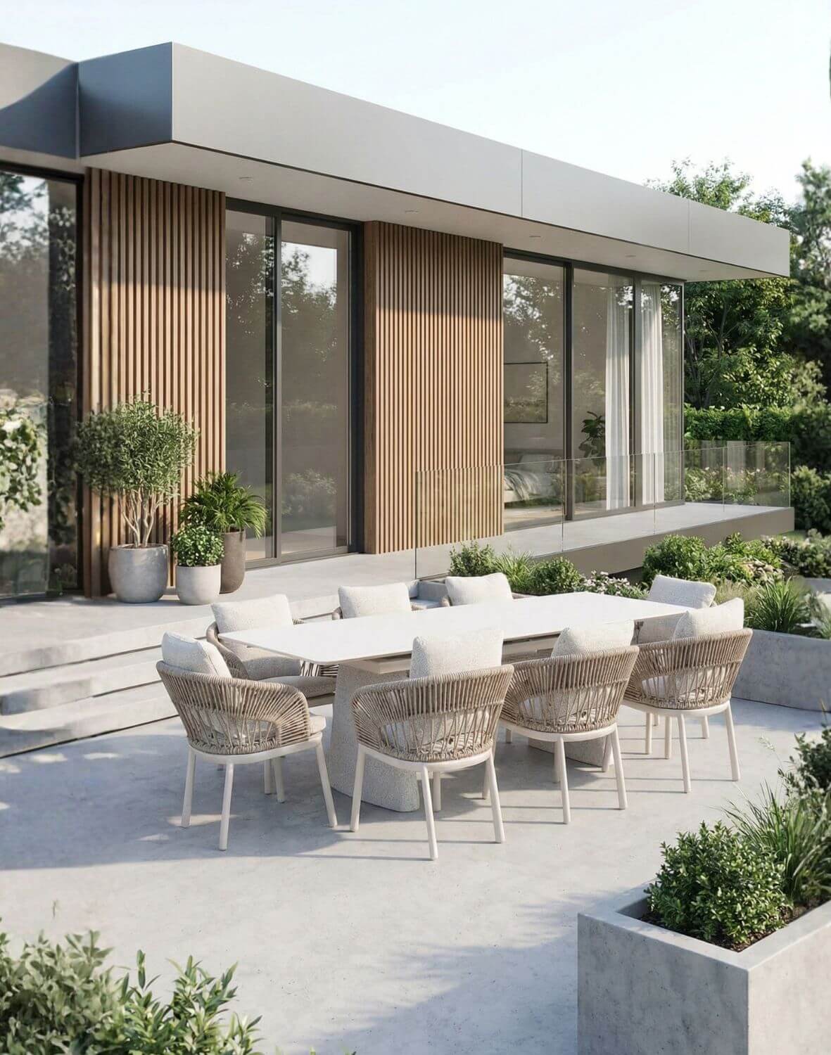 zestaw ogrodowy adora: stół rozkładany 180-240x100 i 8 krzeseł