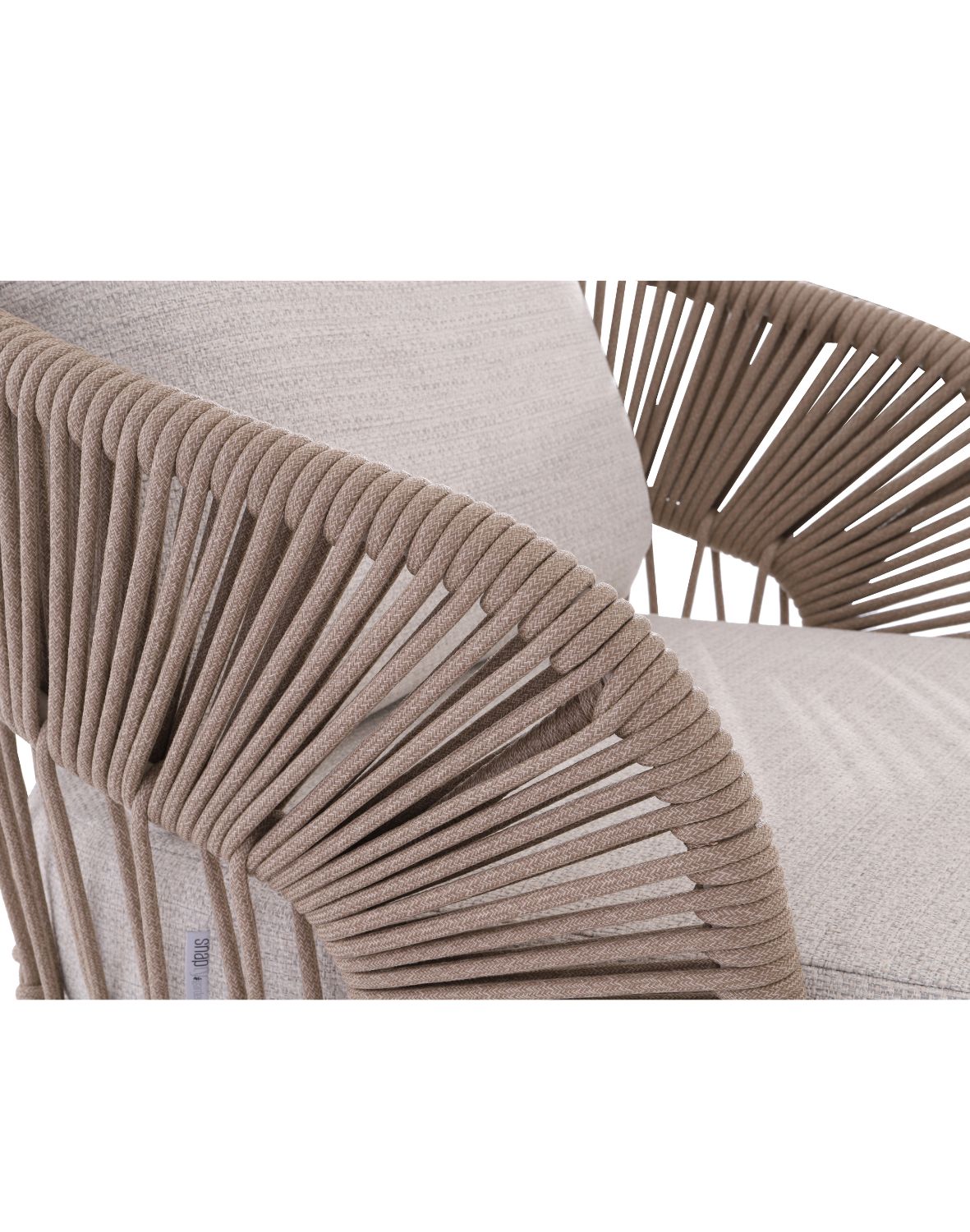 zestaw ogrodowy adora: 3-osobowa sofa, 2 fotele i 2 stoliki