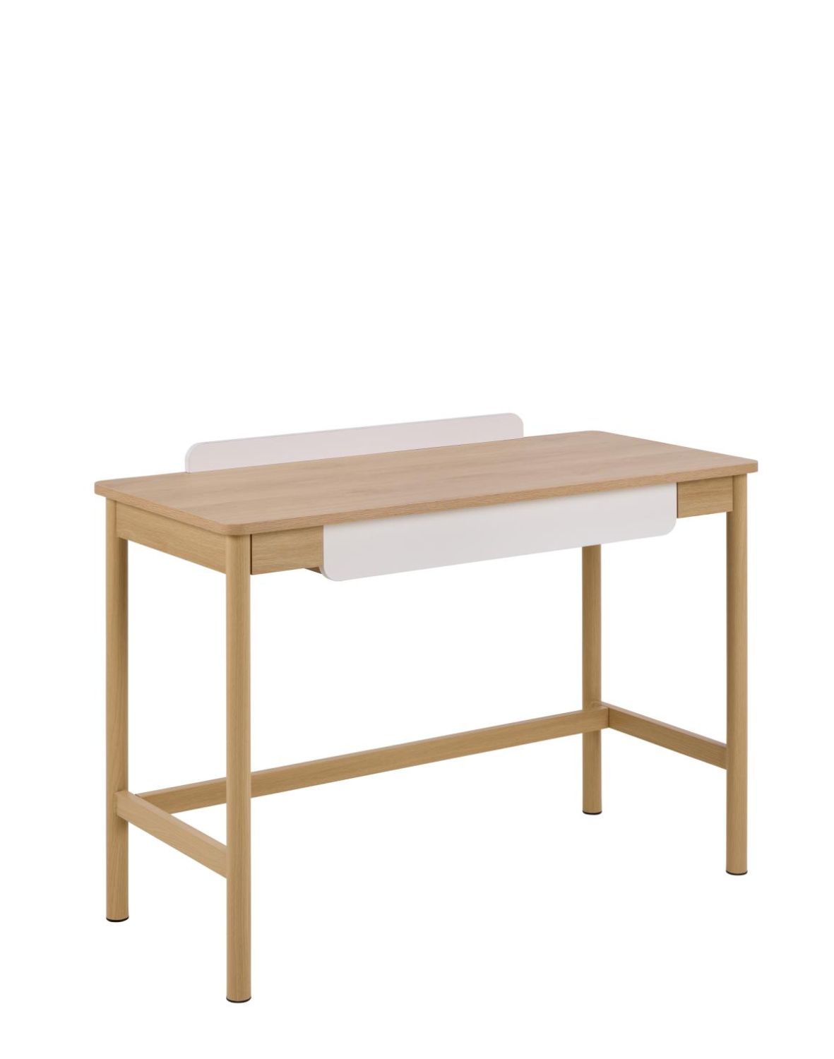 biurko drewniane z szufladą alpena (11588), 110x50 cm