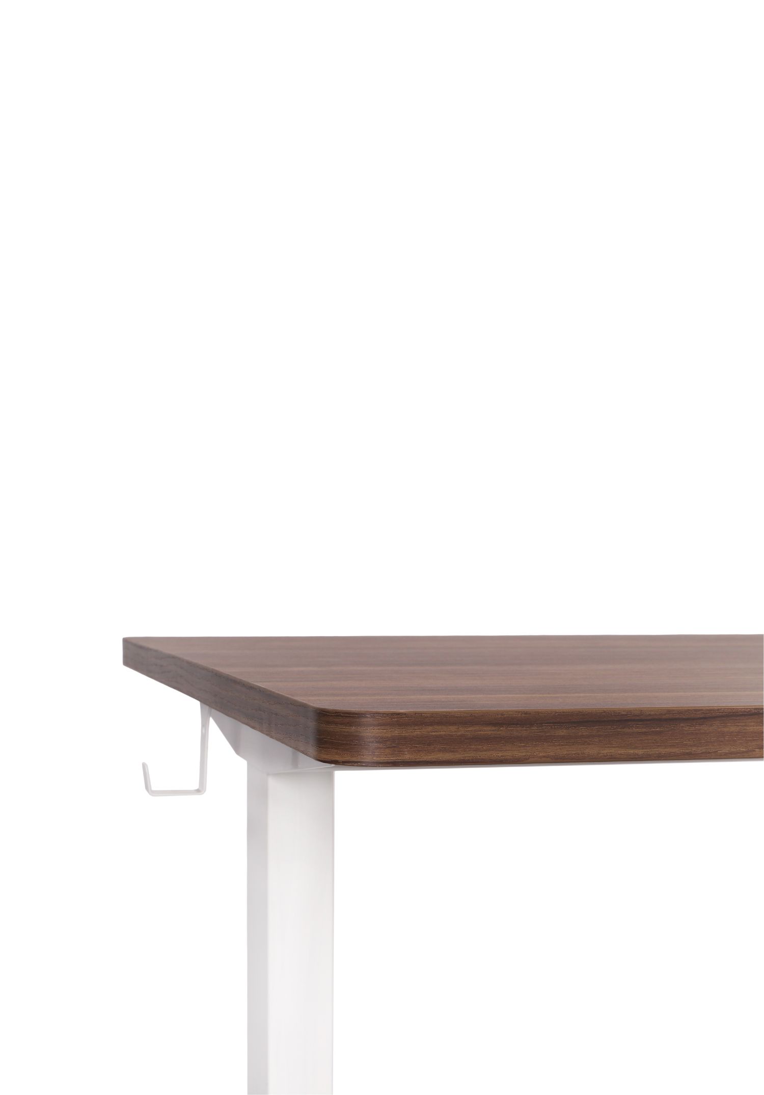 biurko z regulacja wysokosci alto 100 white 140 cm