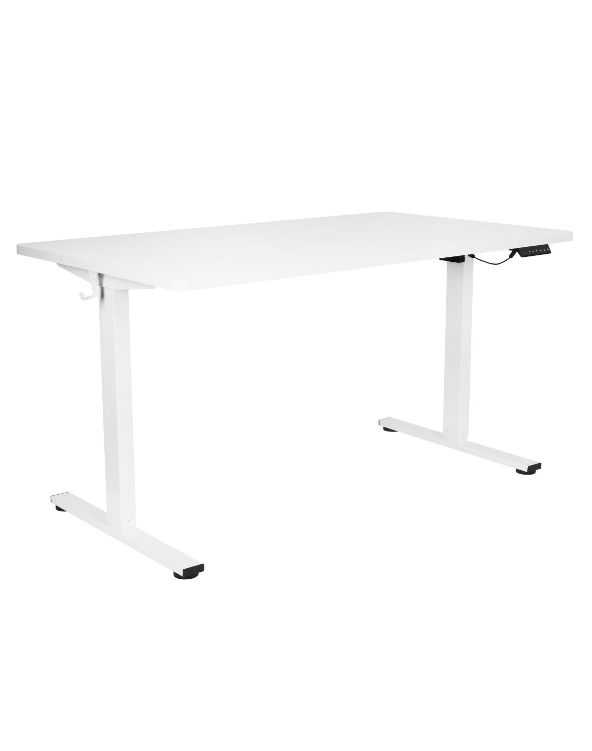 biurko z regulacja wysokosci alto 100 white 160 cm