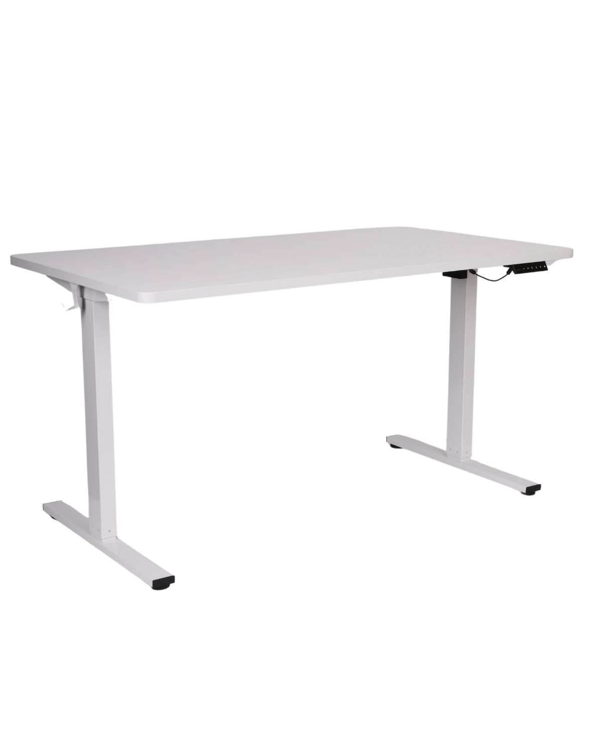 biurko z regulacja wysokosci alto 100 white 120 cm