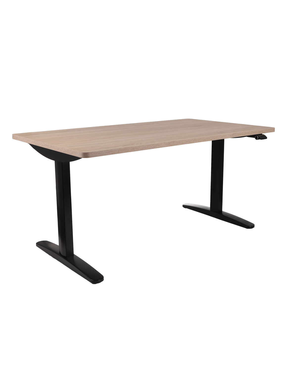 Fotel Ergohuman 2 Luxury + Biurko regulowane Alto 102 Black