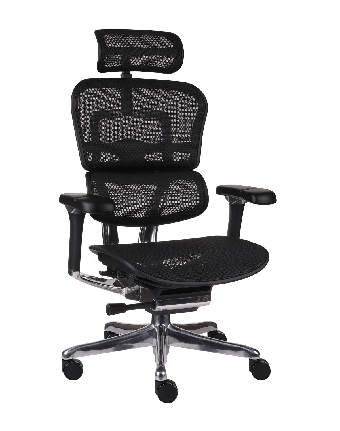 Ergohuman 2 Luxury + Biurko regulowane Alto 102 White