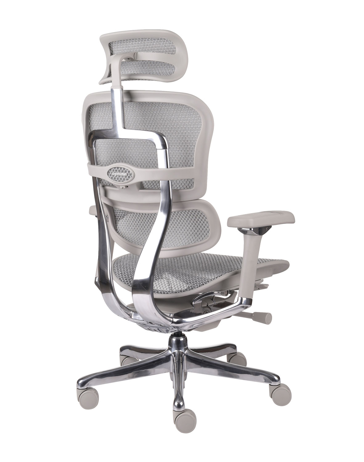 Ergohuman 2 Luxury + Biurko regulowane Alto 102 White