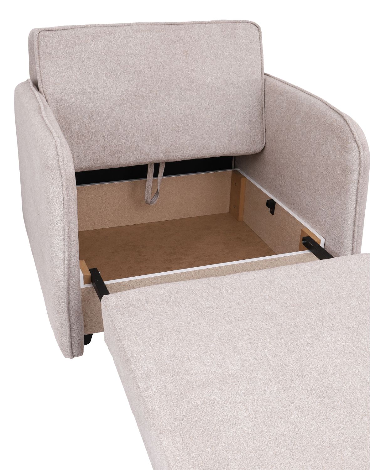 sofa amerykanka jednoosobowa beżowa ozi i aston 2