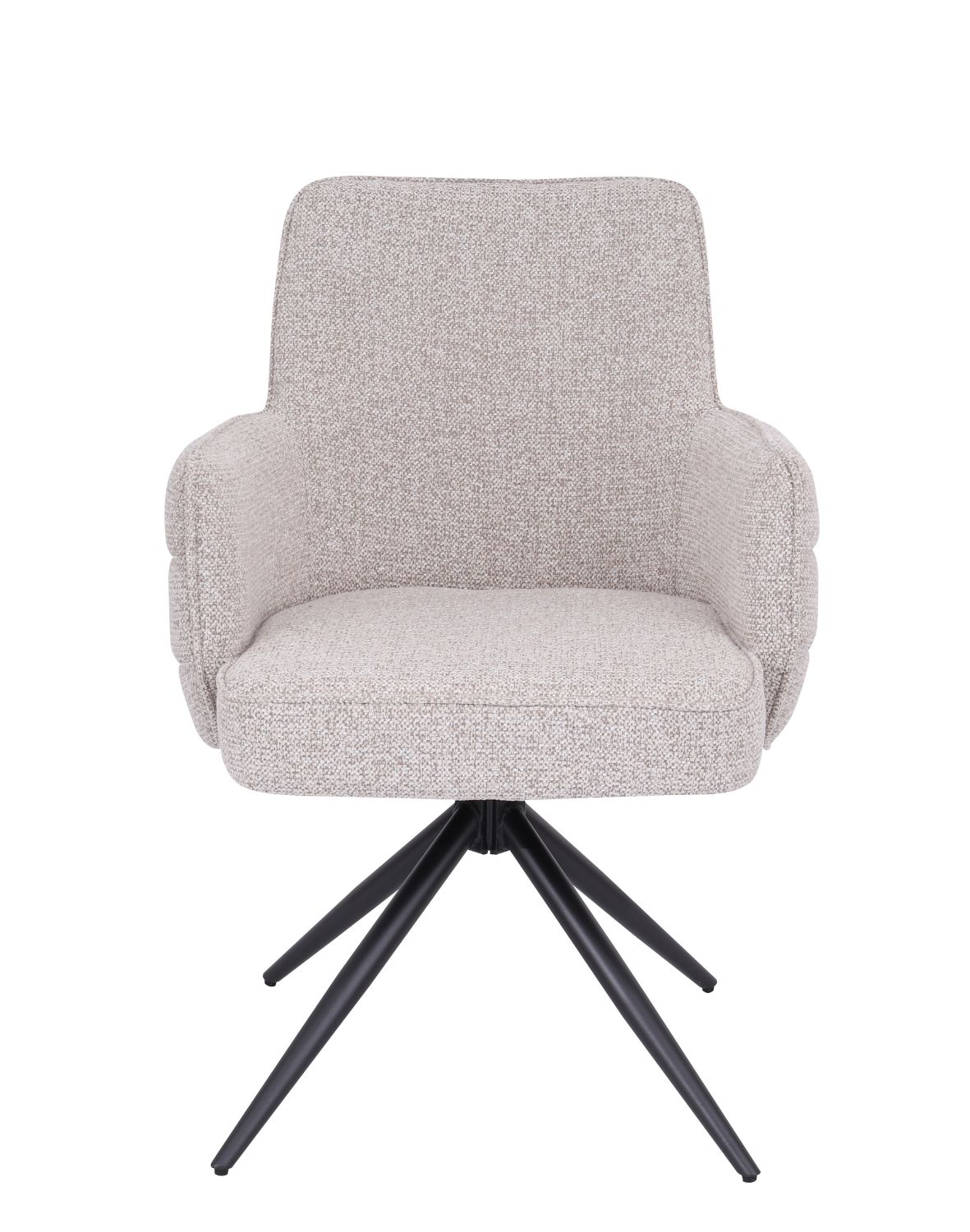 krzesło obrotowe do jadalni apollo, beżowe