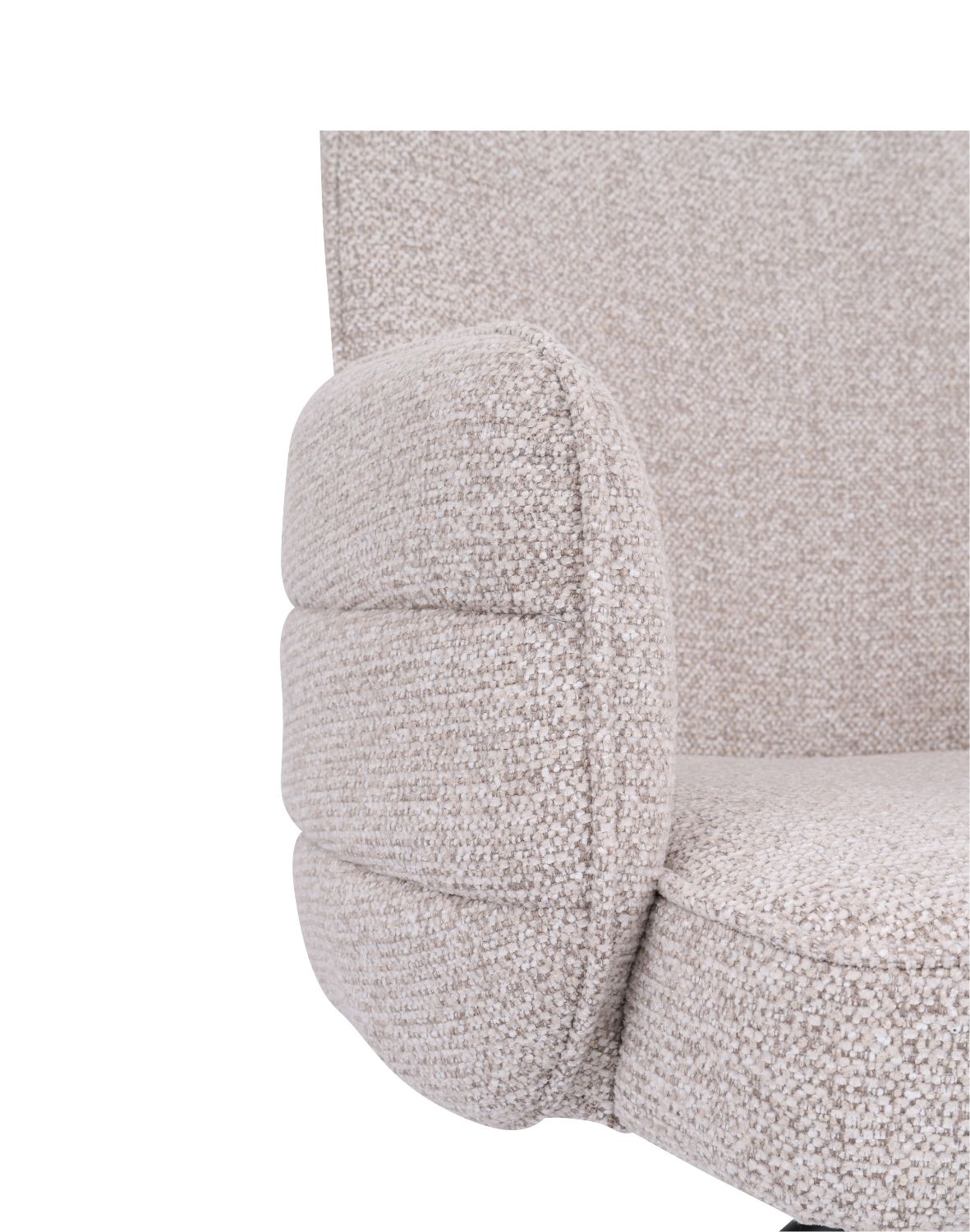 krzesło obrotowe do jadalni apollo, beżowe