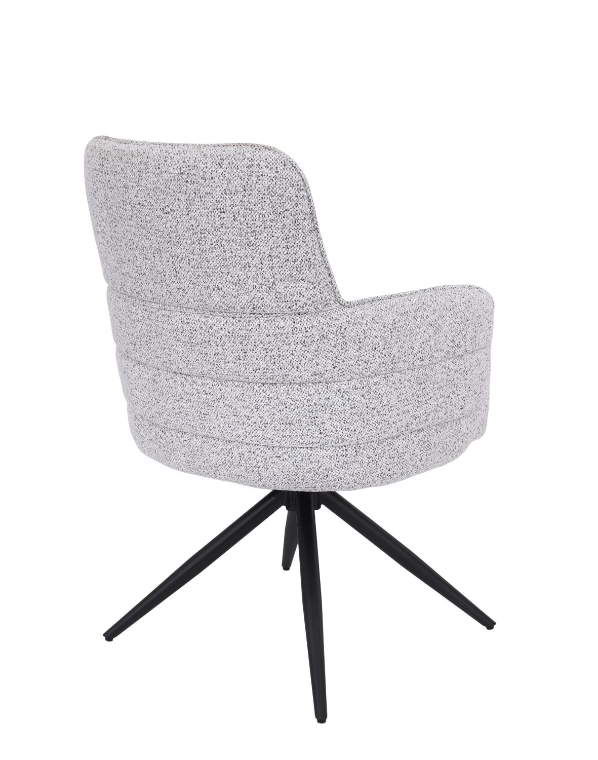 krzesło obrotowe do jadalni apollo, szare