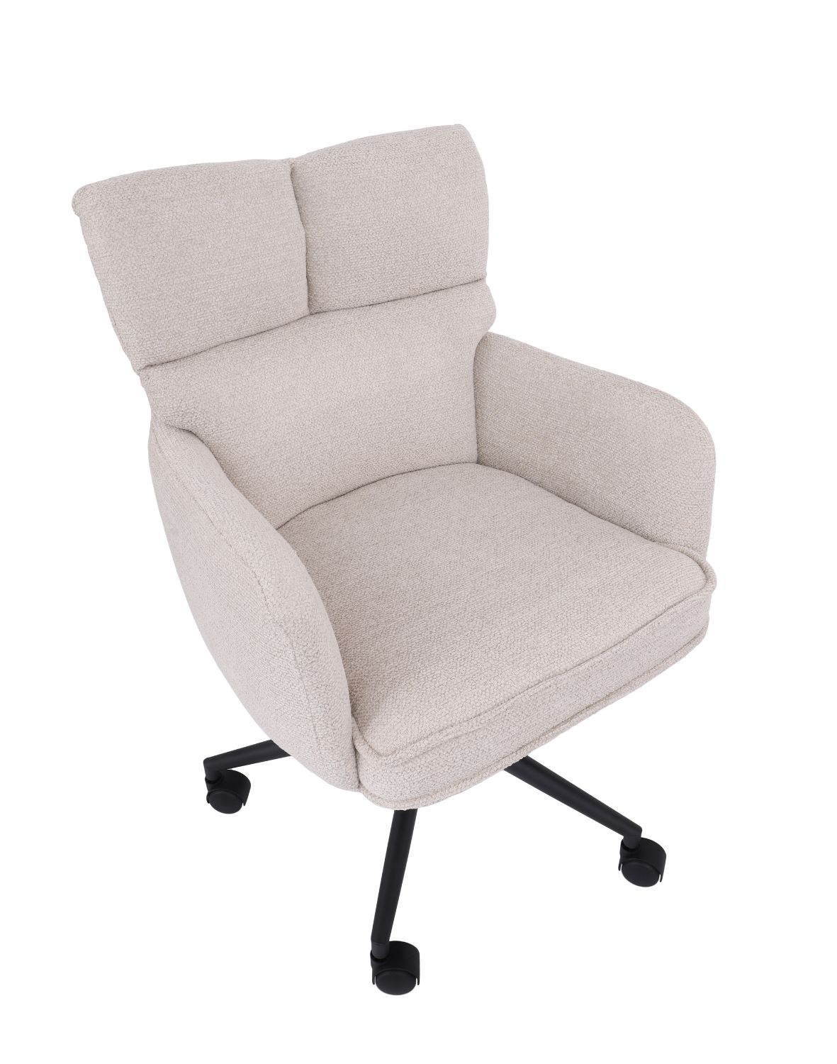 krzesło biurowe aria, regulowane, obrotowe, beżowe