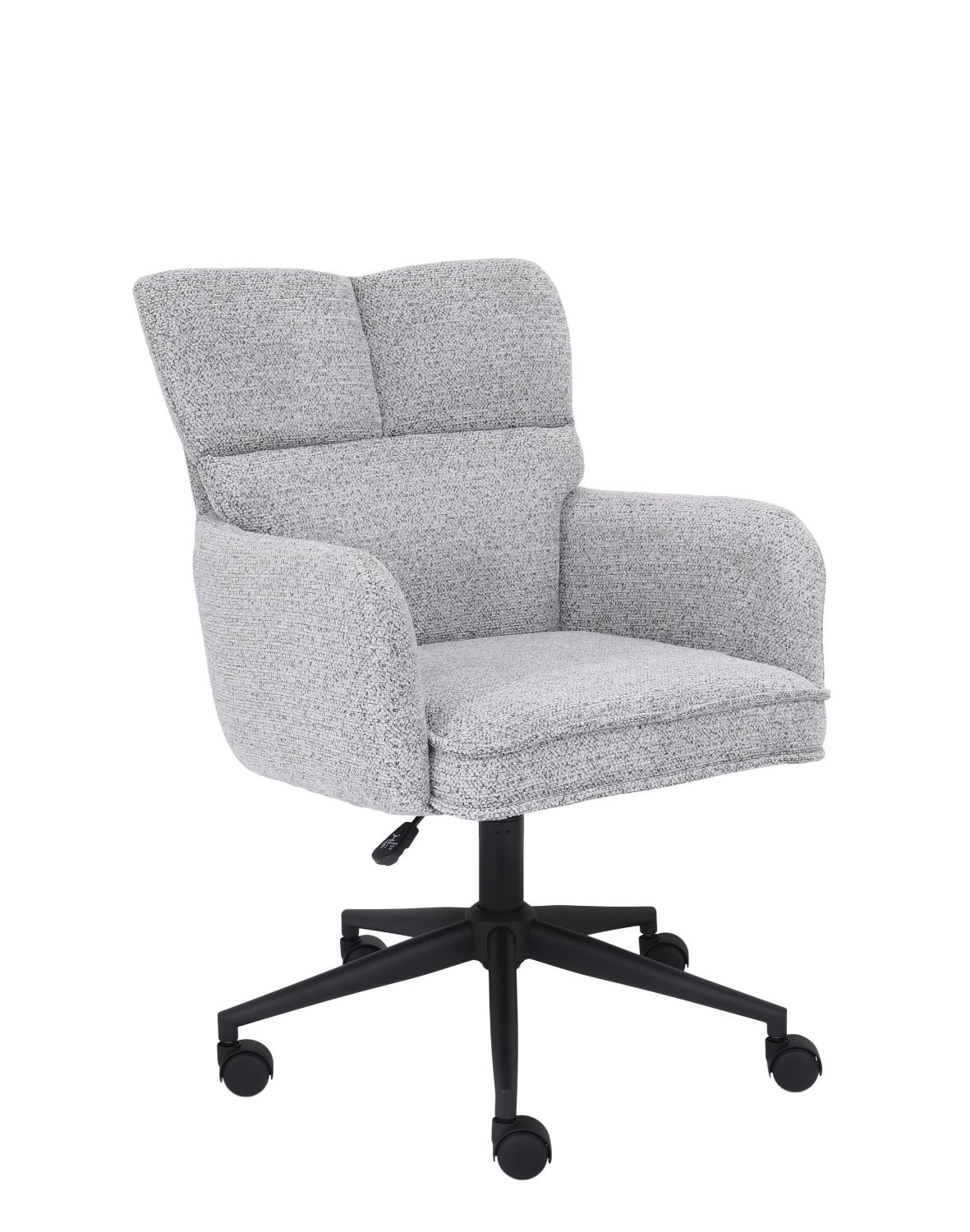 krzesło biurowe aria, regulowane, obrotowe, szare