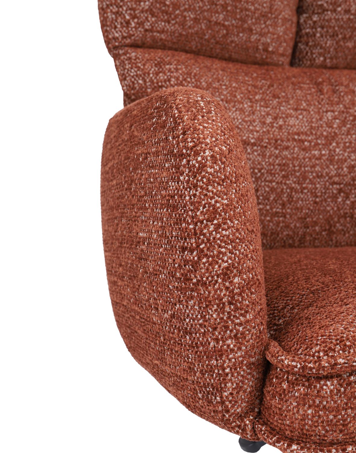 krzesło biurowe aria, regulowane, obrotowe, rude