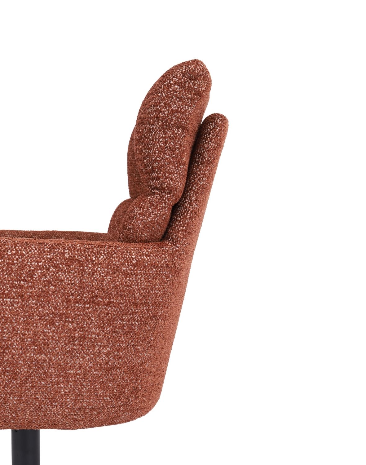 krzesło biurowe aria, regulowane, obrotowe, rude