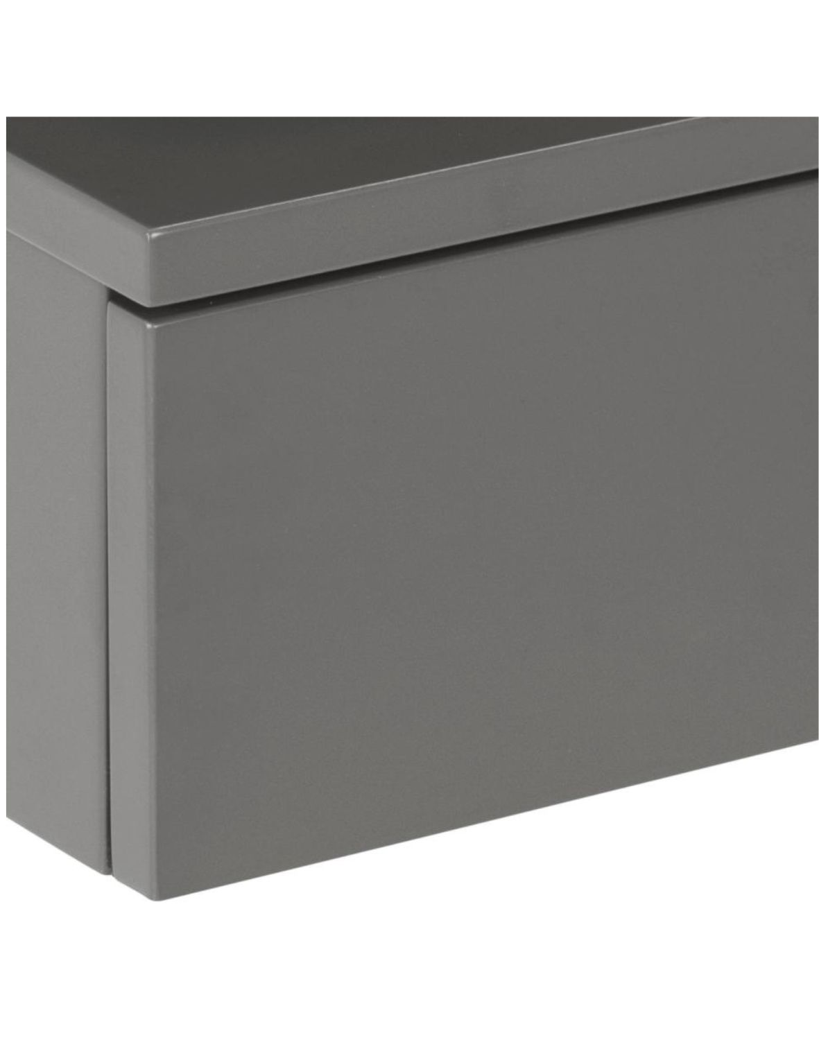 szafka nocna wisząca ashlan, szara (07182)