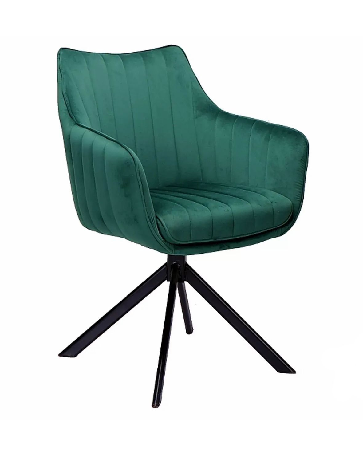 krzeslo azalia velvet zielone