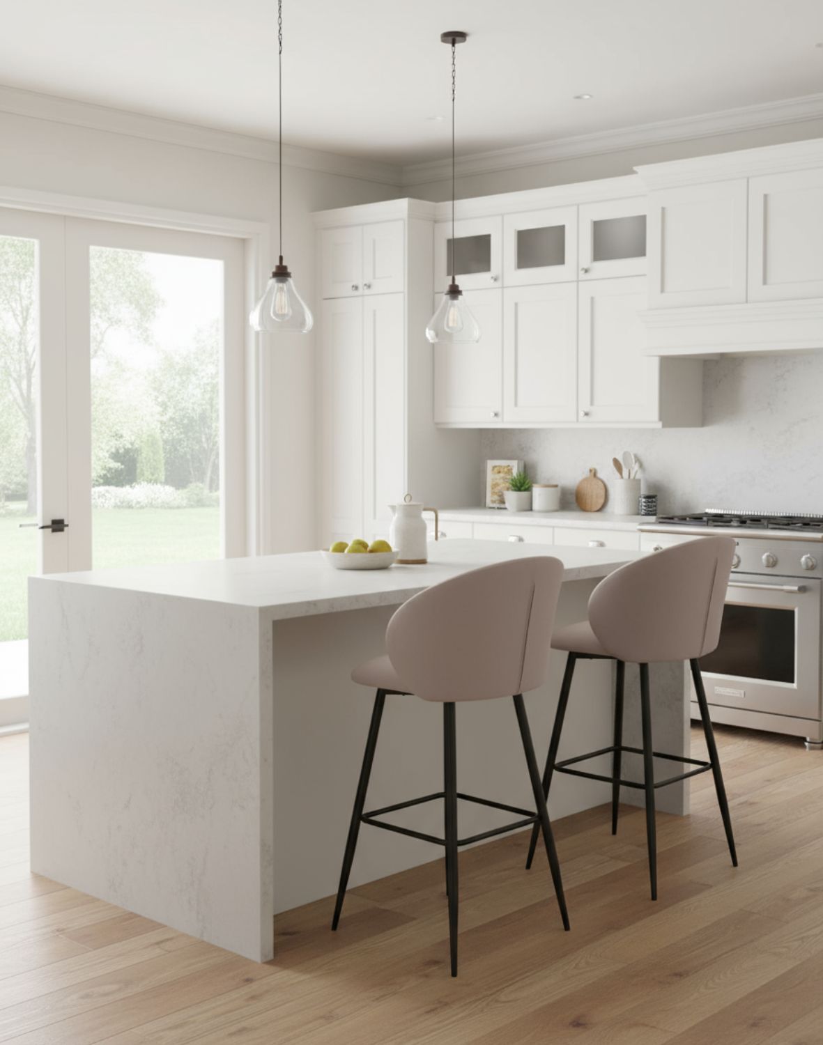 hoker do kuchni ganta black beż, nowoczesny, glamour