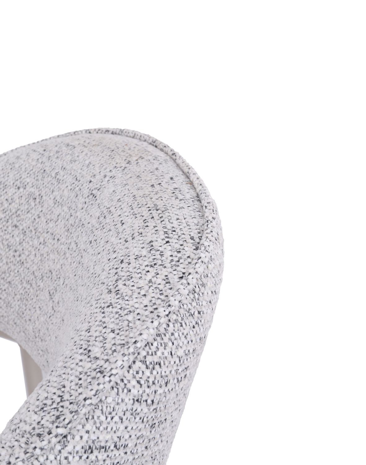 hoker do kuchni z podnóżkiem livia, szary/kaszmir