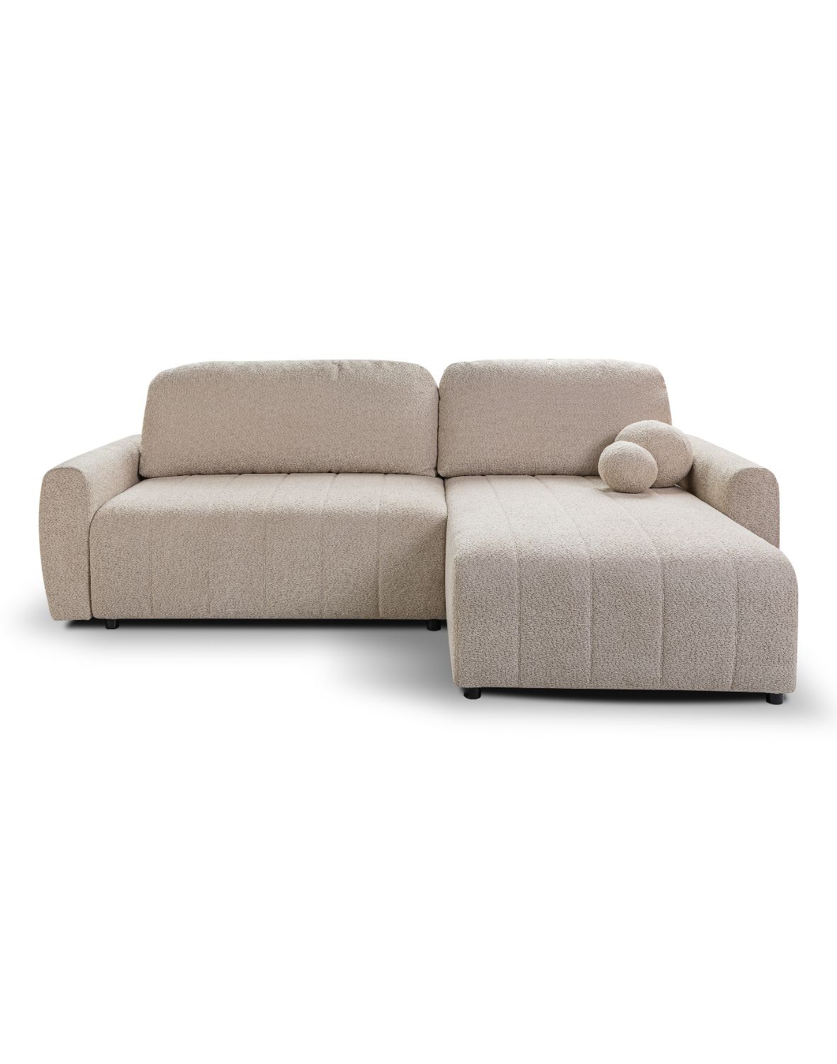 beżowy narożnik do salonu luna new pionier