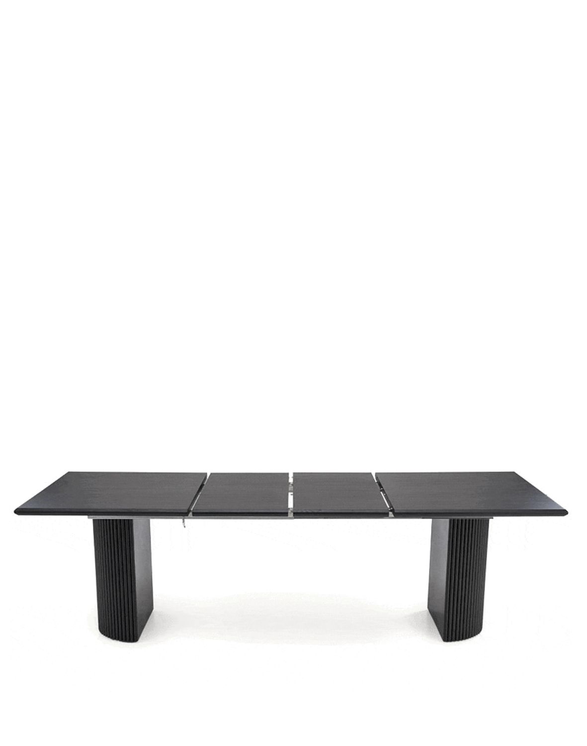 stół rozkładany bolero (160–250x90 cm), czarny