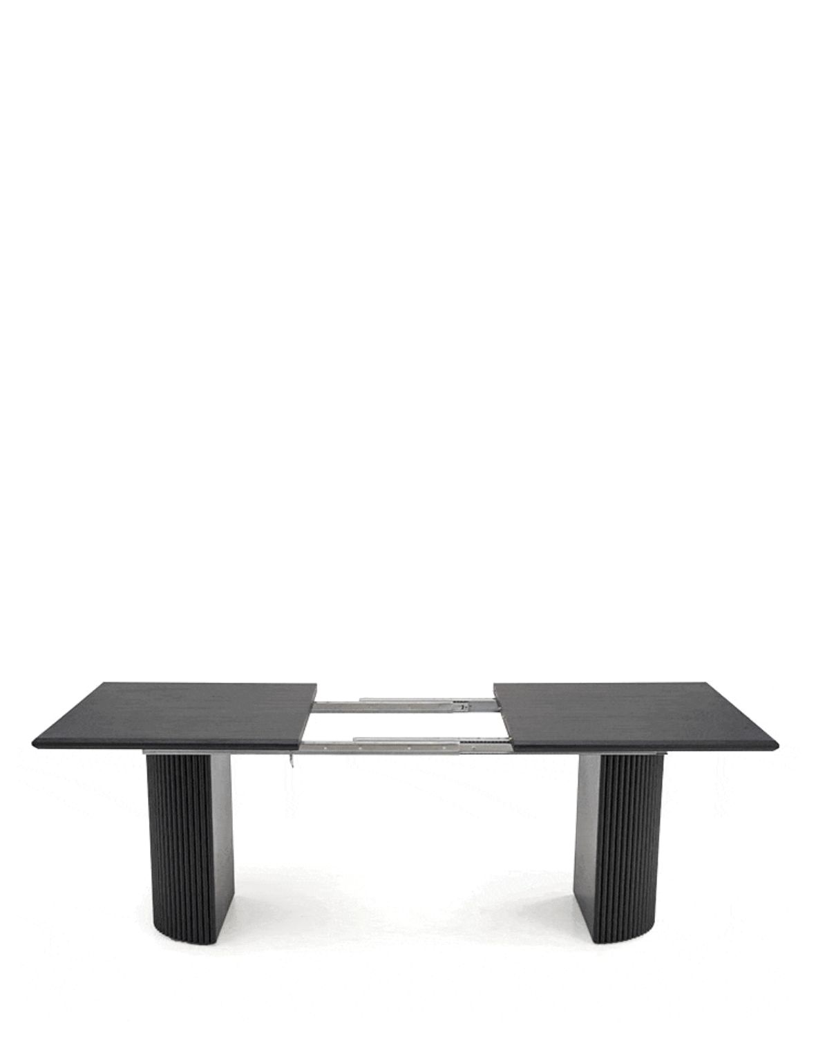 stół rozkładany bolero (160–250x90 cm), czarny