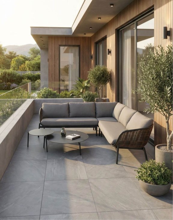 Narożnik ogrodowy Borneo (3457) - OUTLET