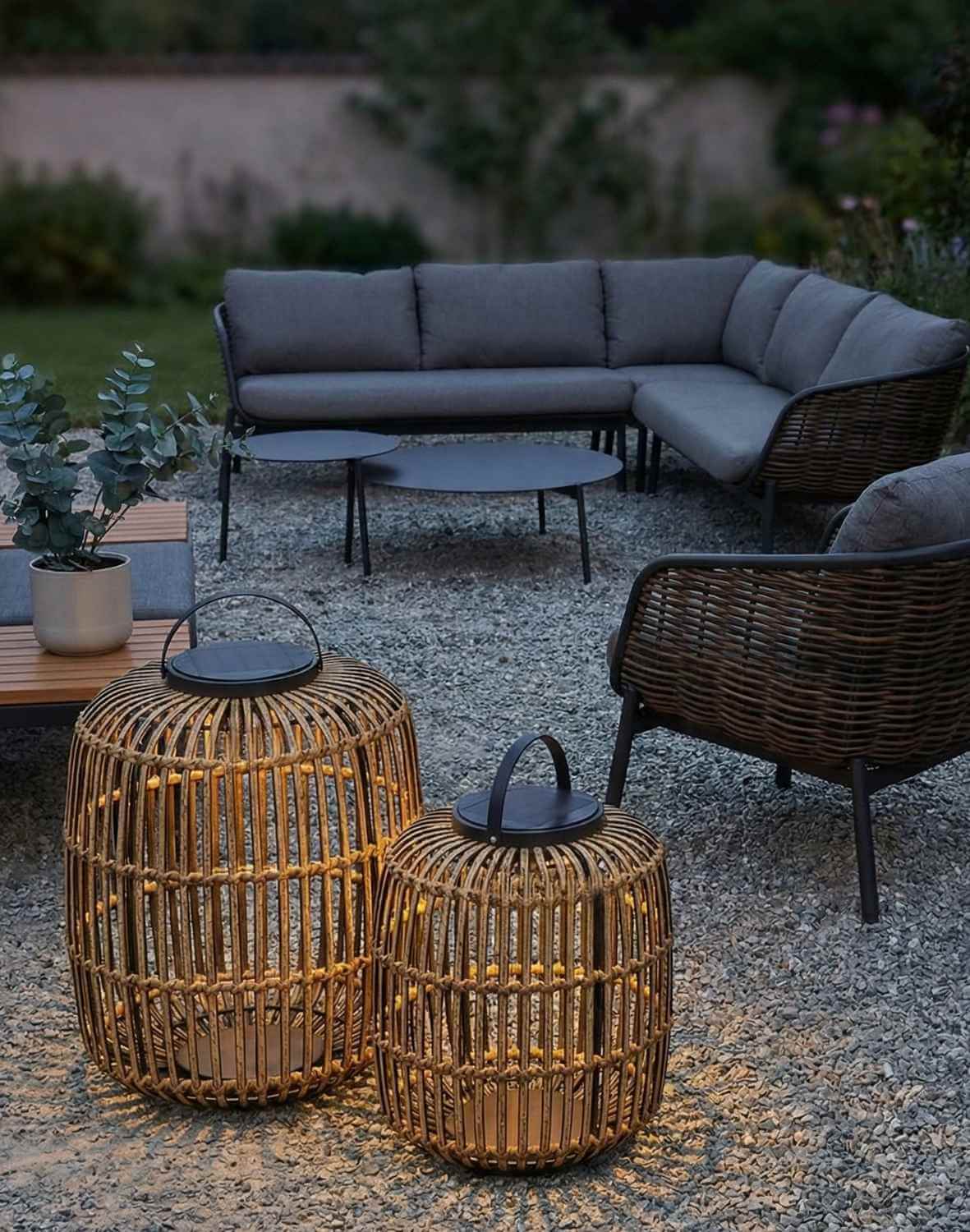 Lampa solarna ogrodowa (L) Borneo