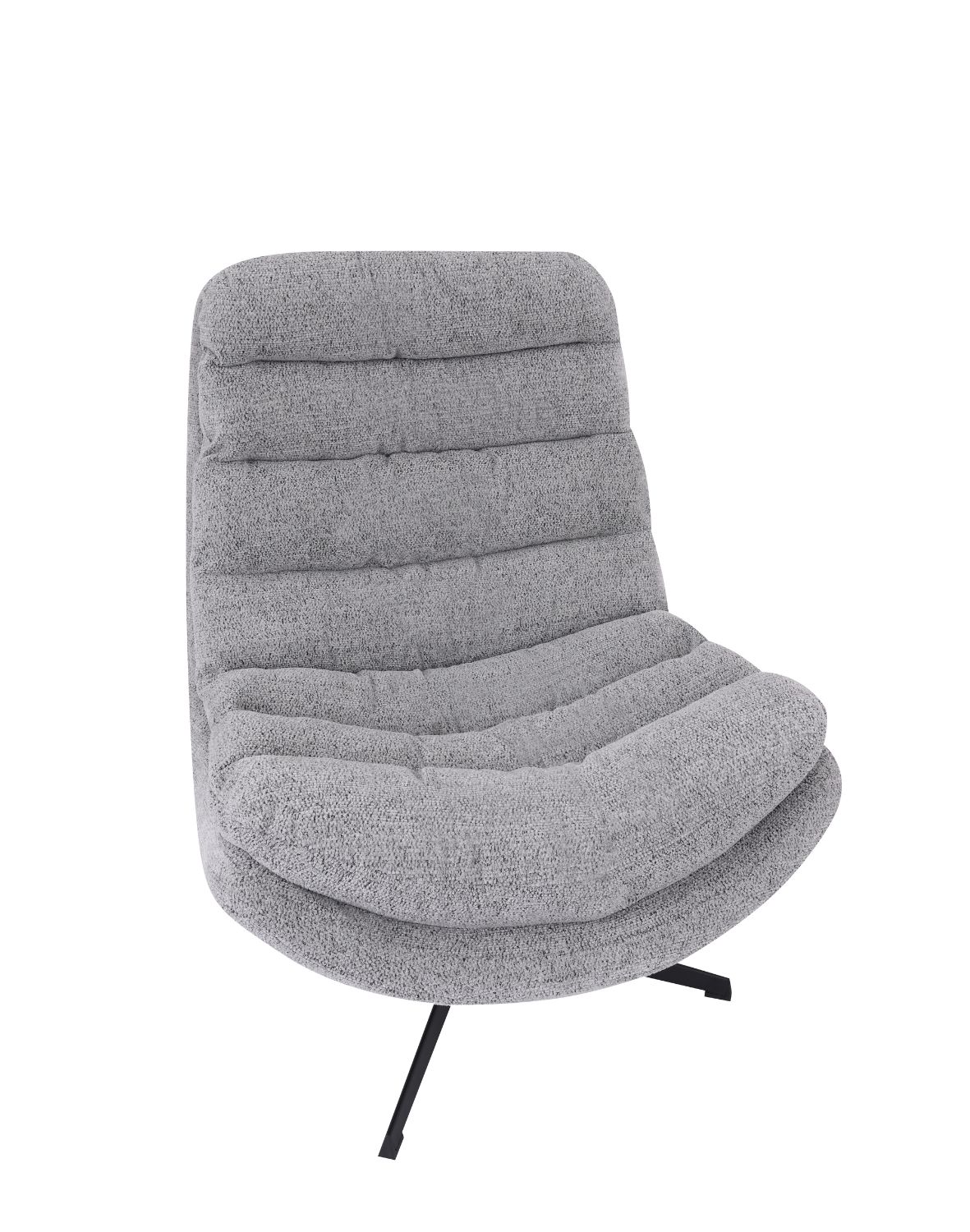 fotel obrotowy calvio, komfort i nowoczesna forma, szary