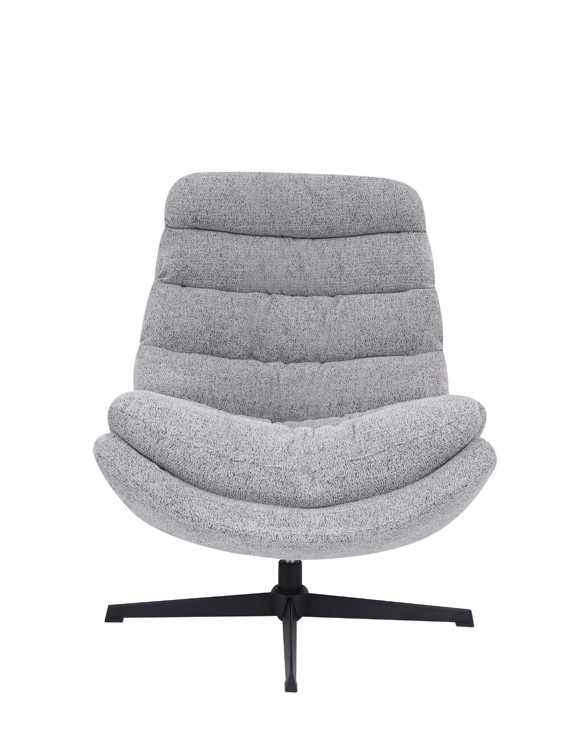 fotel obrotowy calvio, komfort i nowoczesna forma, szary