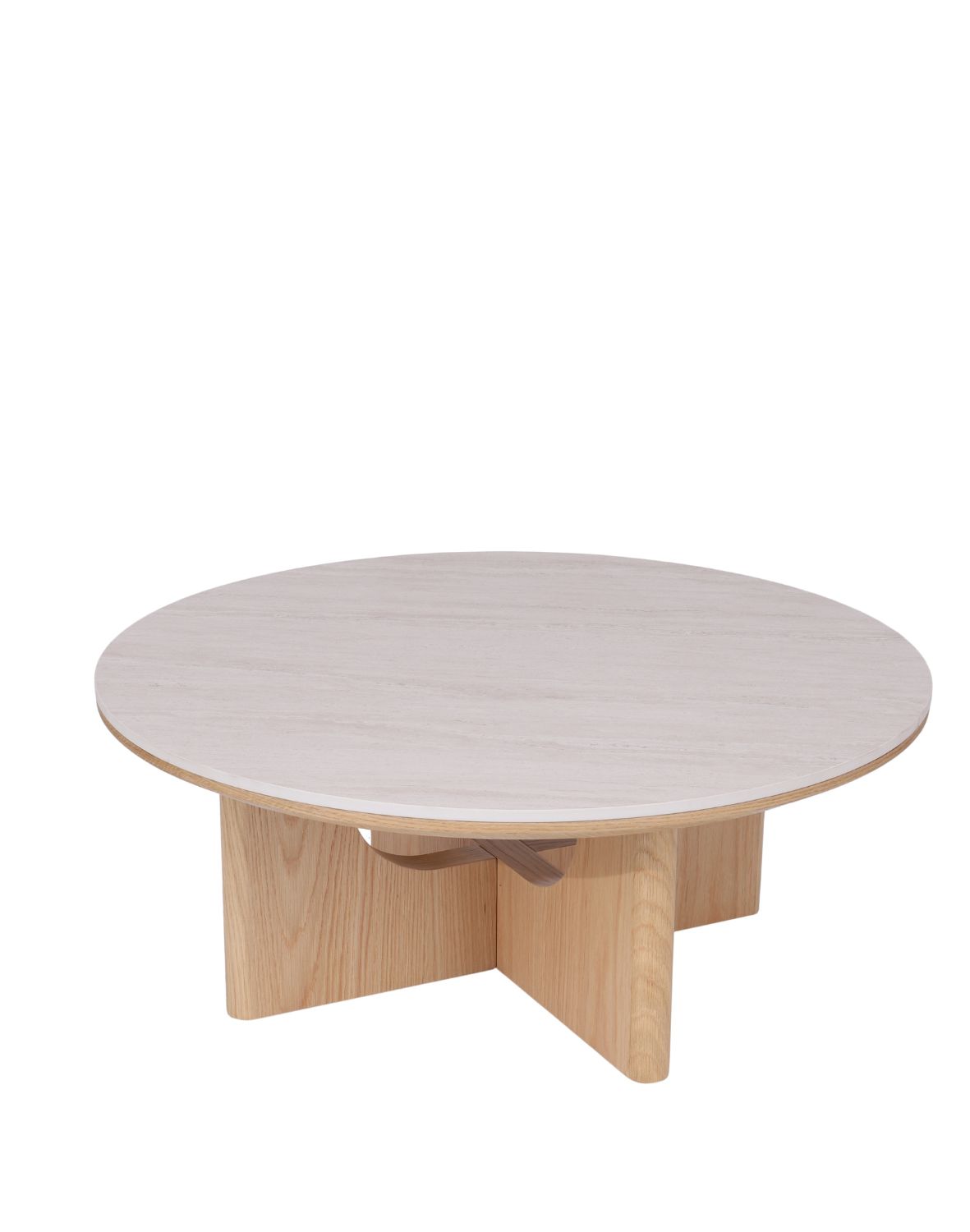 stolik kawowy calypso, dąb naturalny, blat ceramiczny