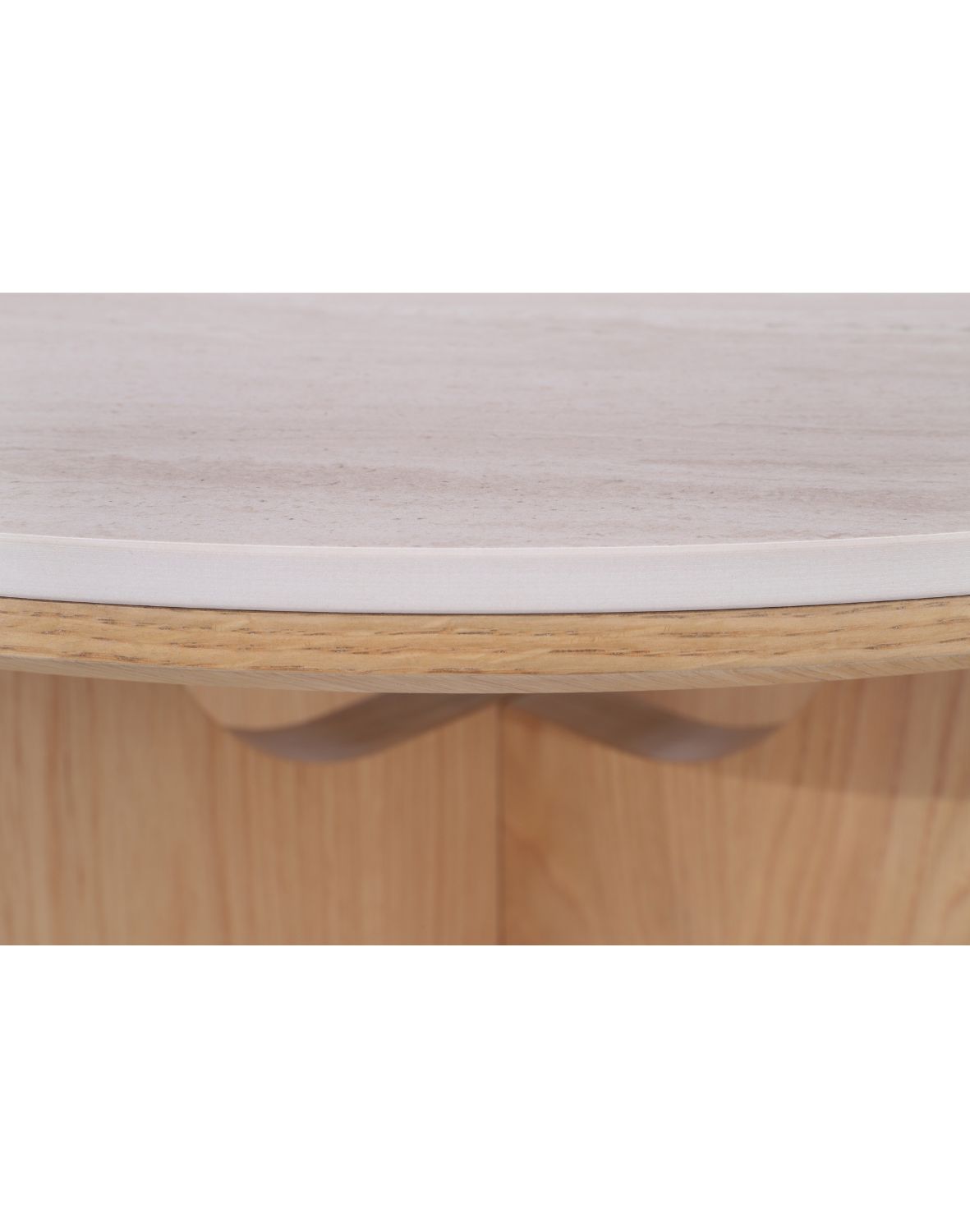 stolik kawowy calypso, dąb naturalny, blat ceramiczny