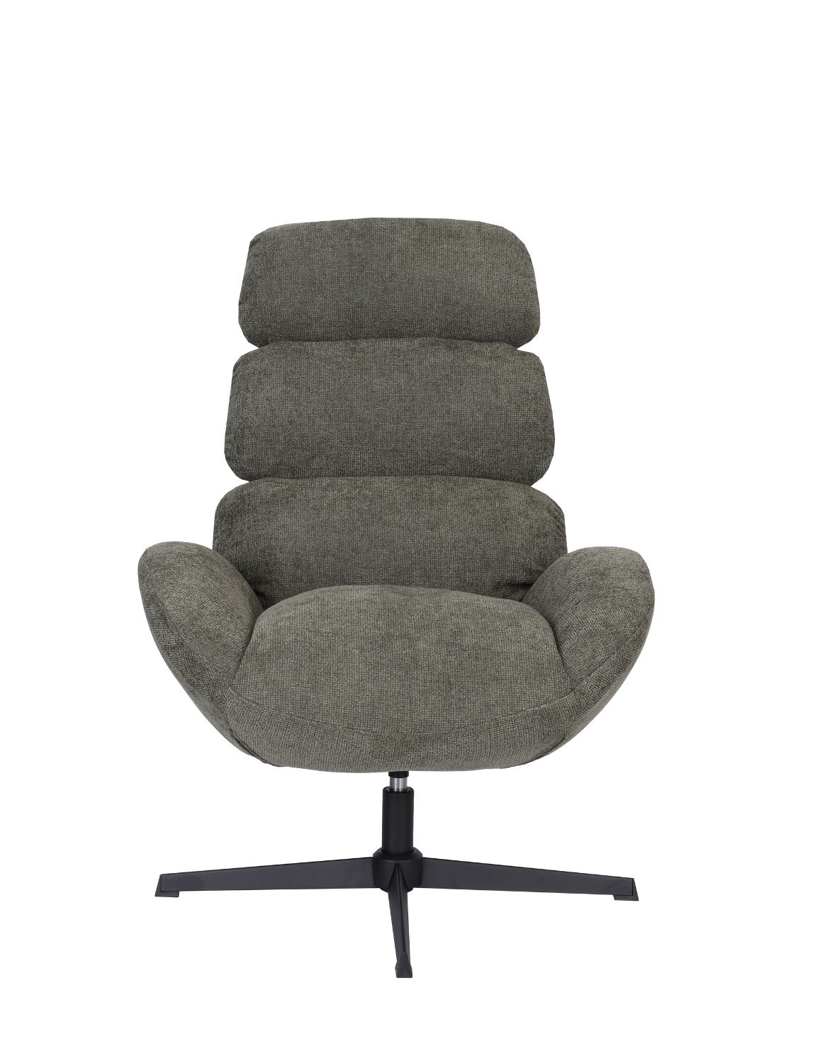 fotel obrotowy Cloud z wysokim oparciem, zielony (fs80)