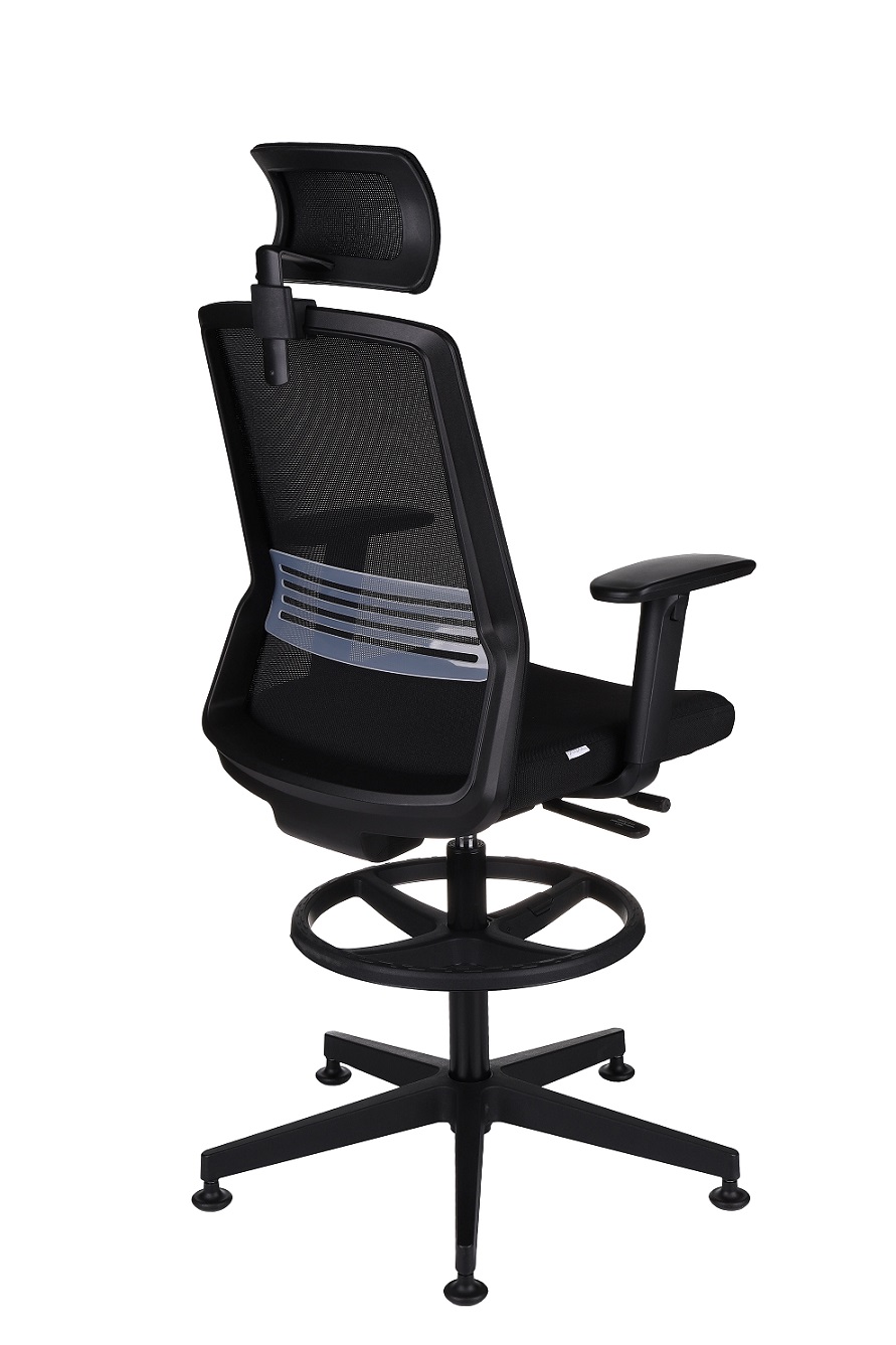 Krzesło Coco BS HD Black RB R1 N01 (2939) - OUTLET