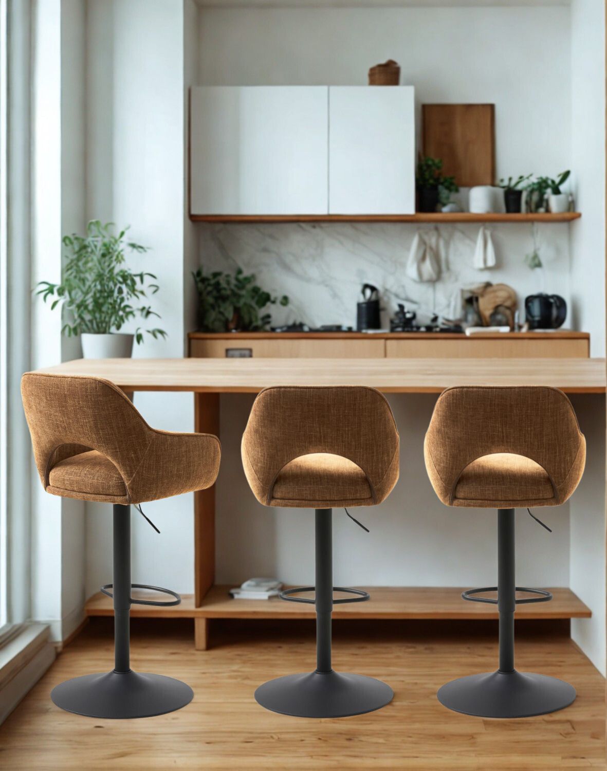 hoker obrotowy cowley z regulacją wysokości, rudy (55050002)