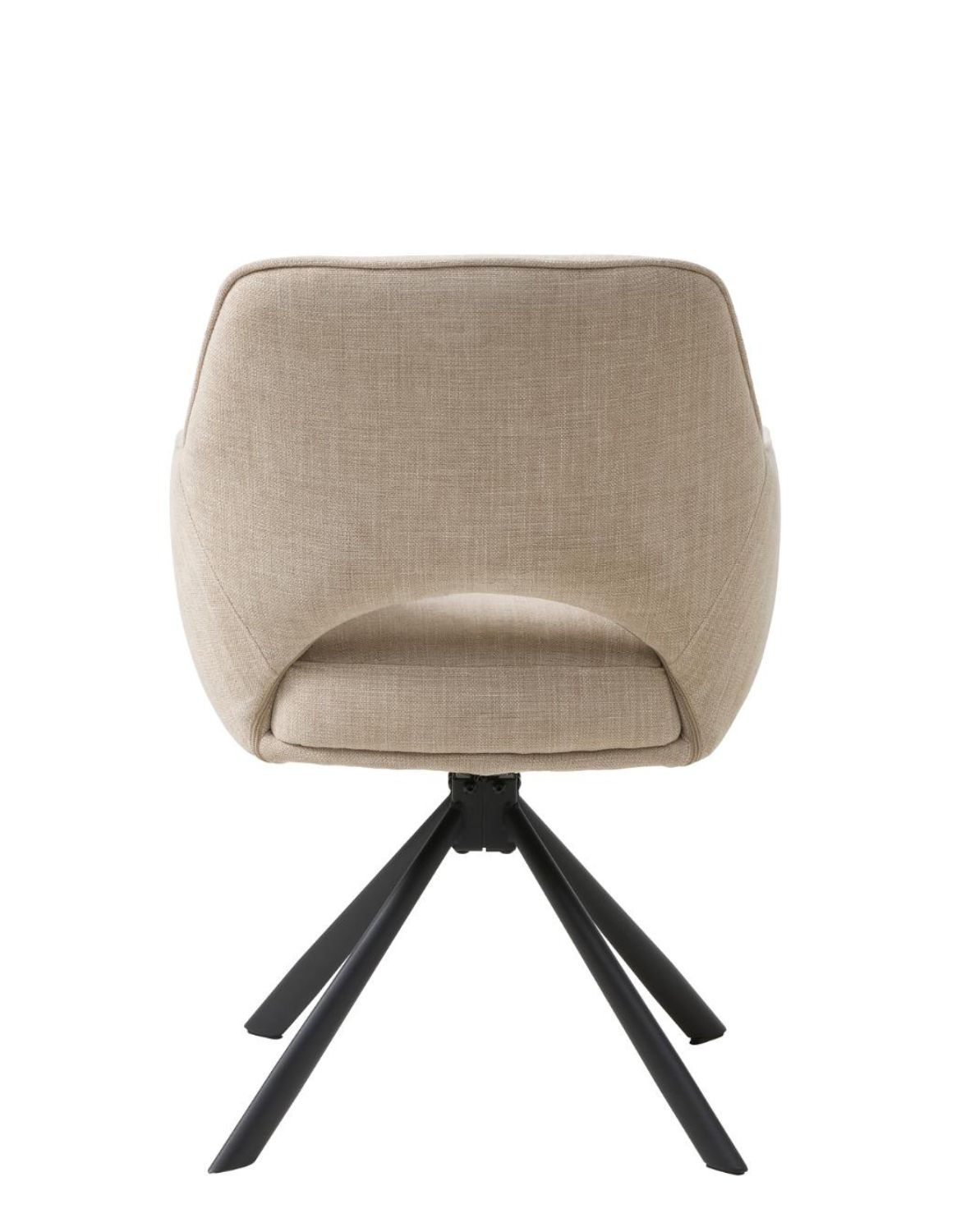 krzesło obrotowe do jadalni cowley, beżowe (54900004)