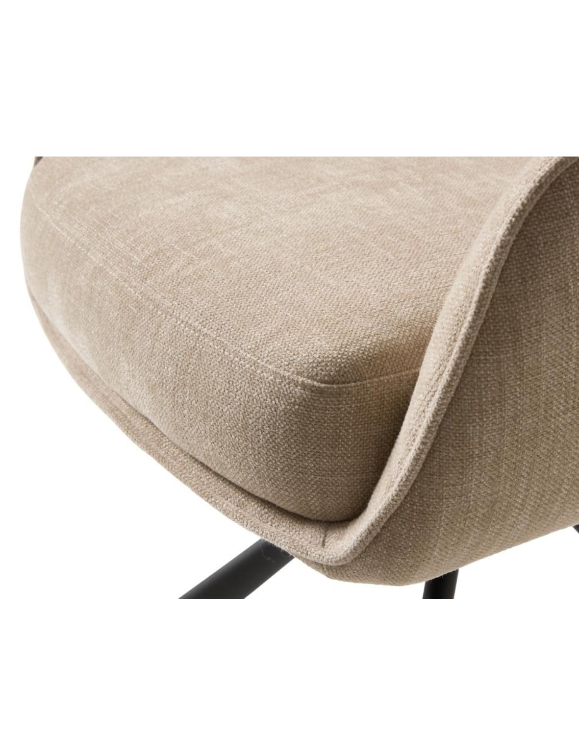 krzesło obrotowe do jadalni cowley, beżowe (54900004)