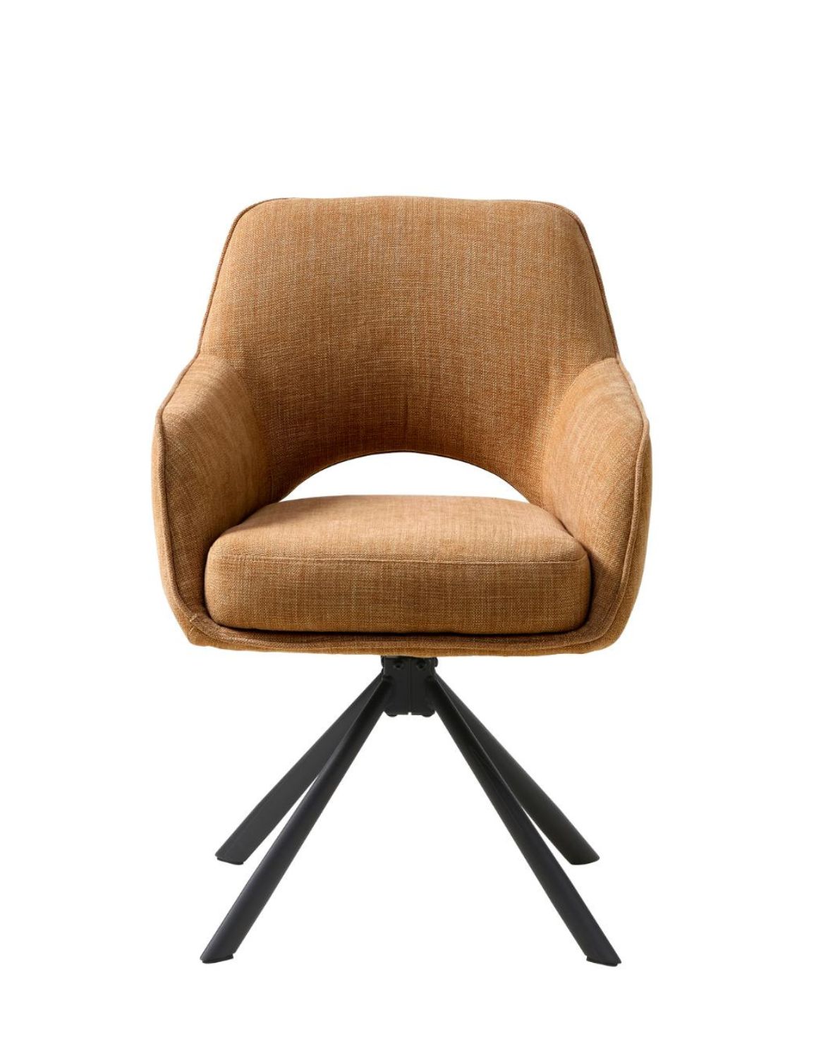 krzesło obrotowe do jadalni cowley, rude (54900002)