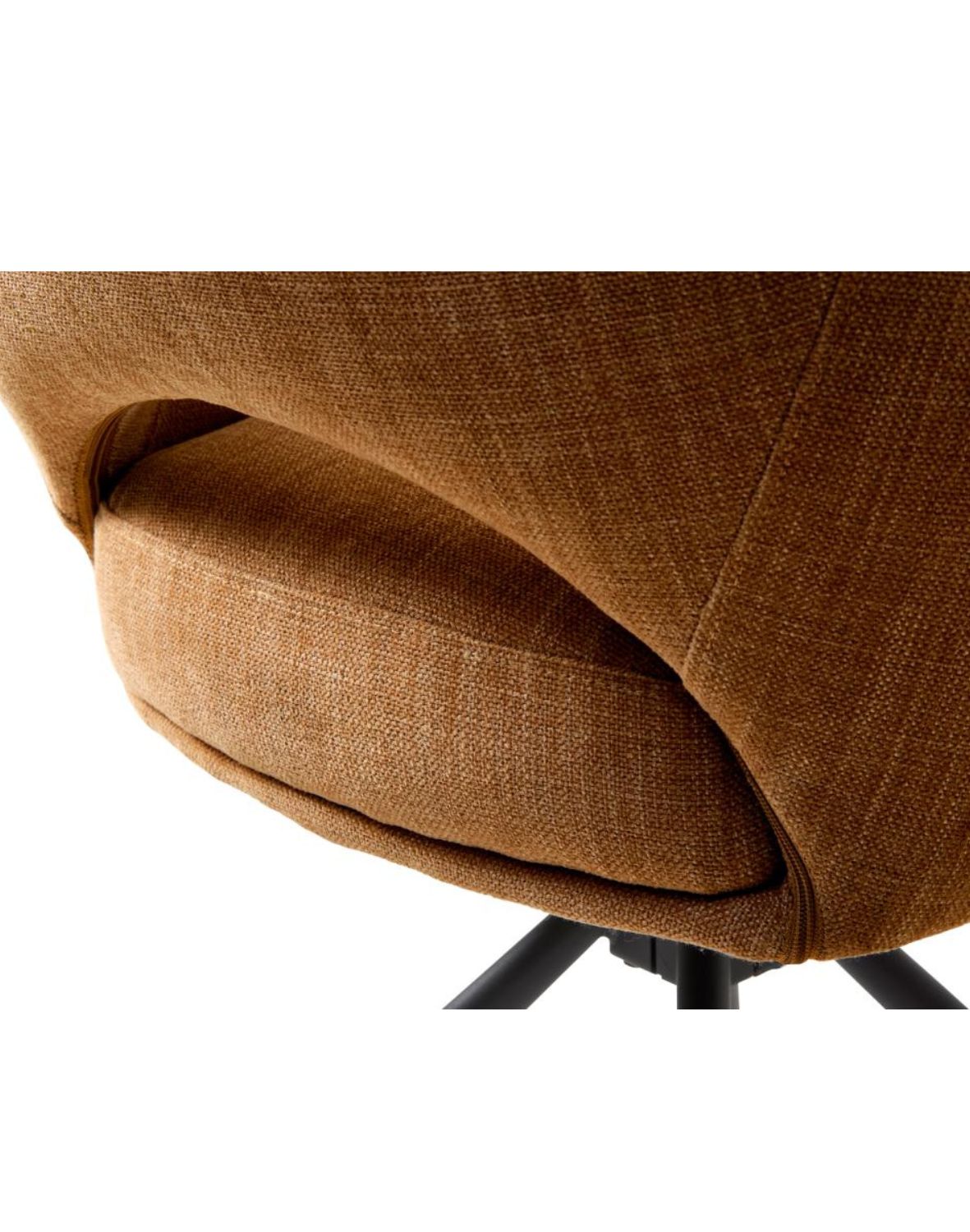 krzesło obrotowe do jadalni cowley, rude (54900002)