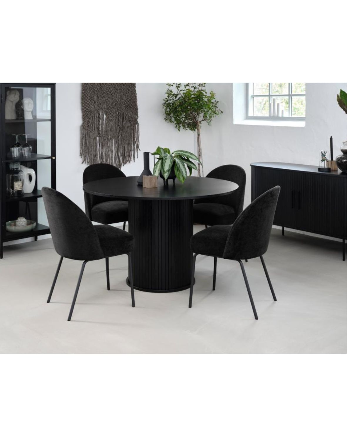 krzesło do jadalni creston, czarne (34680002)