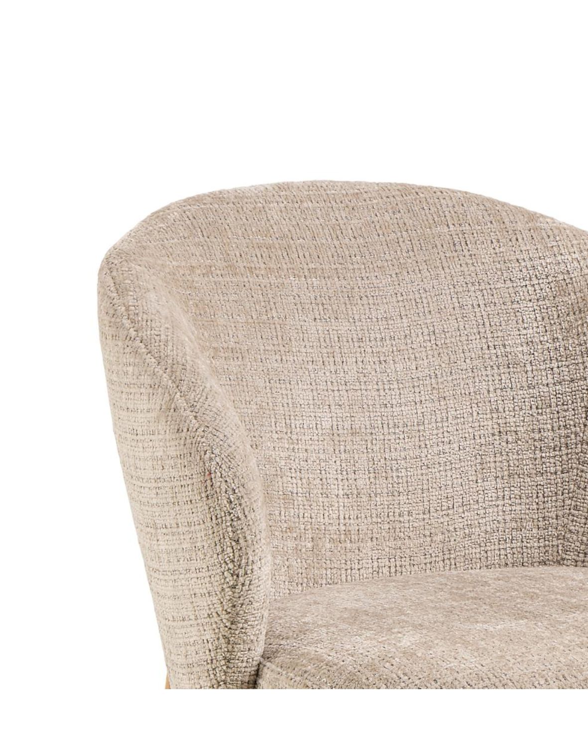 krzesło do jadalni darlene, beżowe, naturalne dębowe nogi (09540)