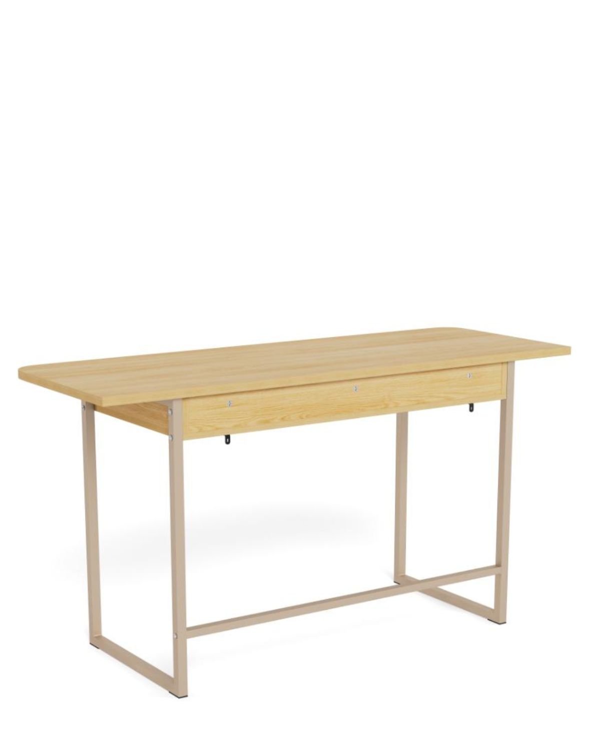 nowoczesna konsola z półkami darlington 140 cm (0000111230)