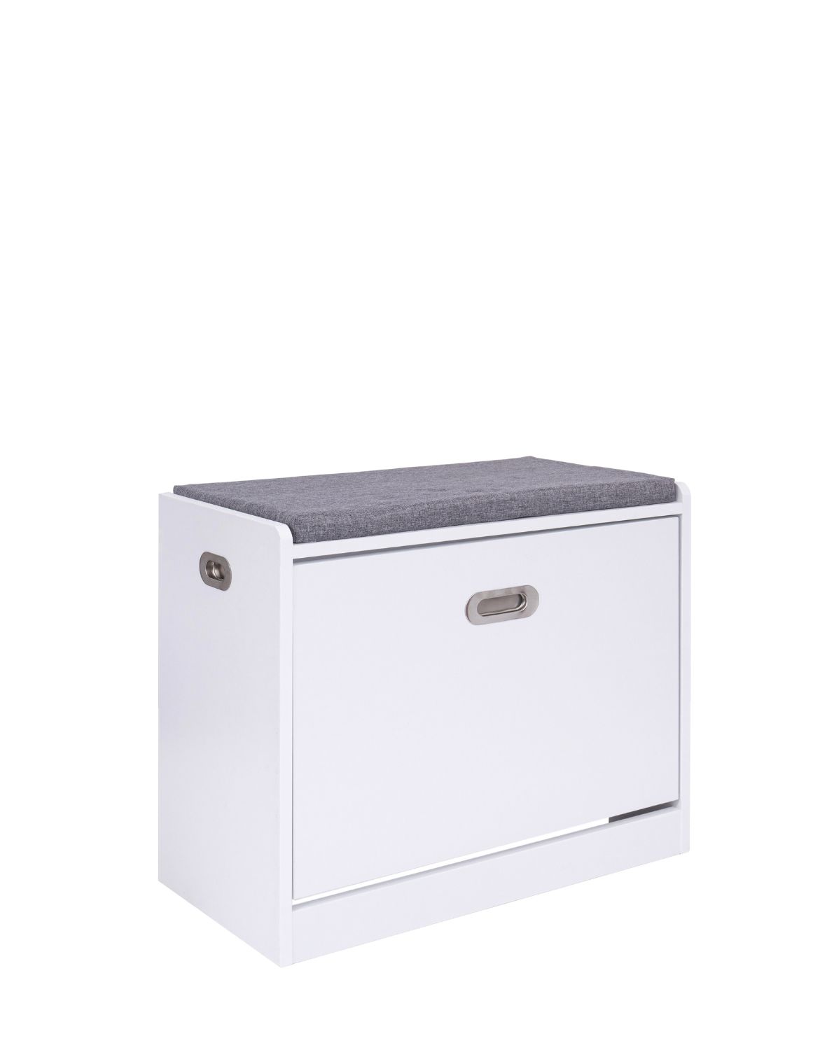 szafka na buty z siedziskiem duna, biała