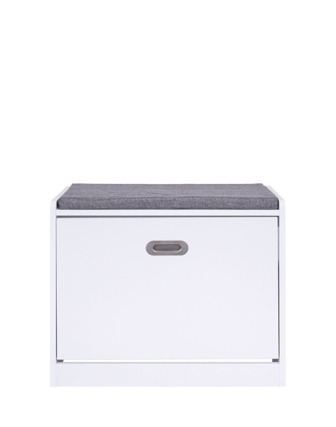 szafka na buty z siedziskiem duna, biała