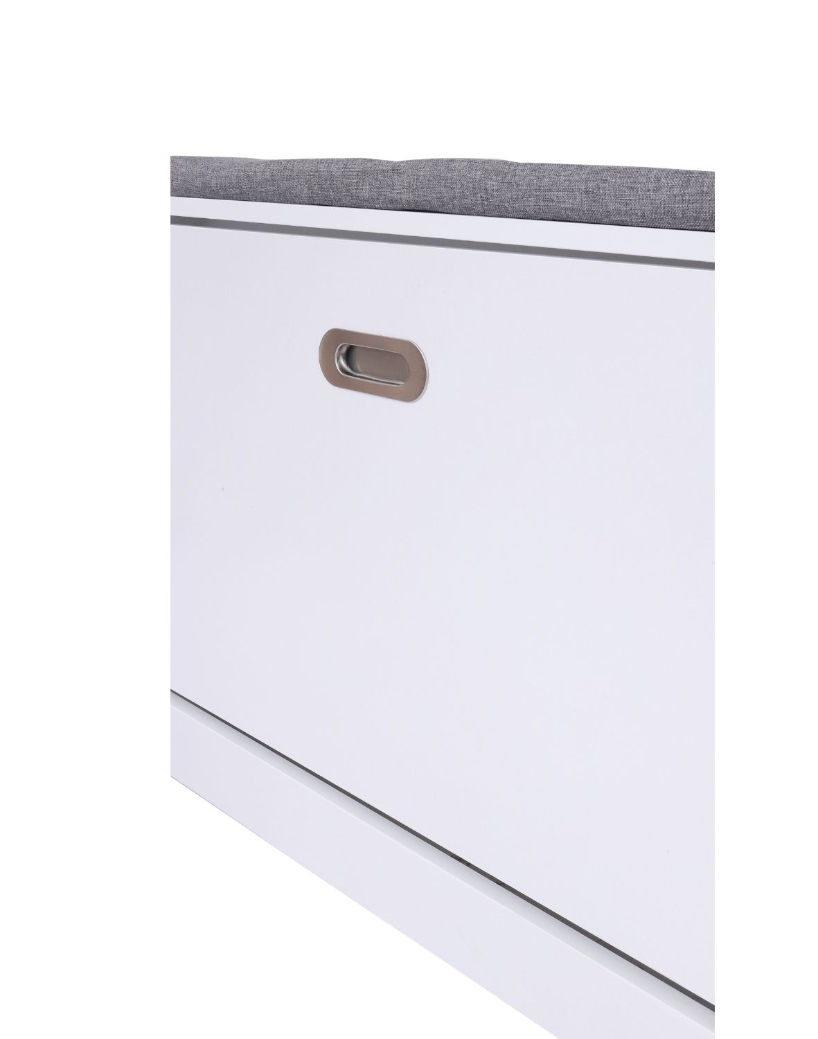 szafka na buty z siedziskiem duna, biała