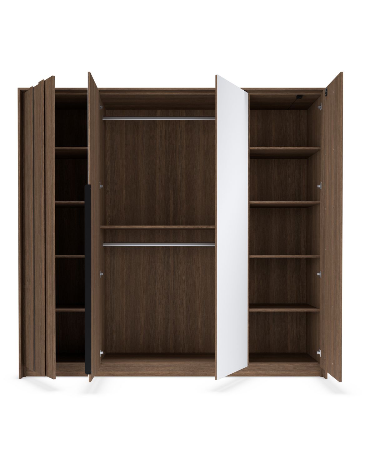 duża czterodrzwiowa szafa amaro dąb dunin