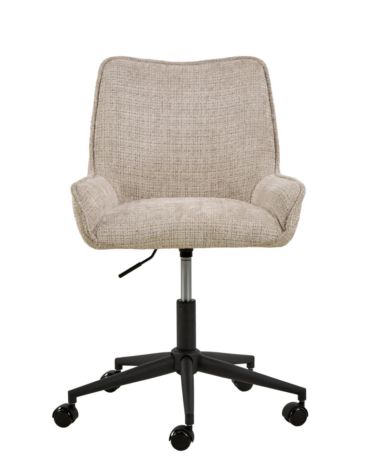 krzesło biurowe eddie, beżowe, regulowane, obrotowe (11932)